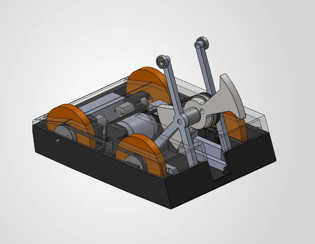 CAD model of the version 1.0 design