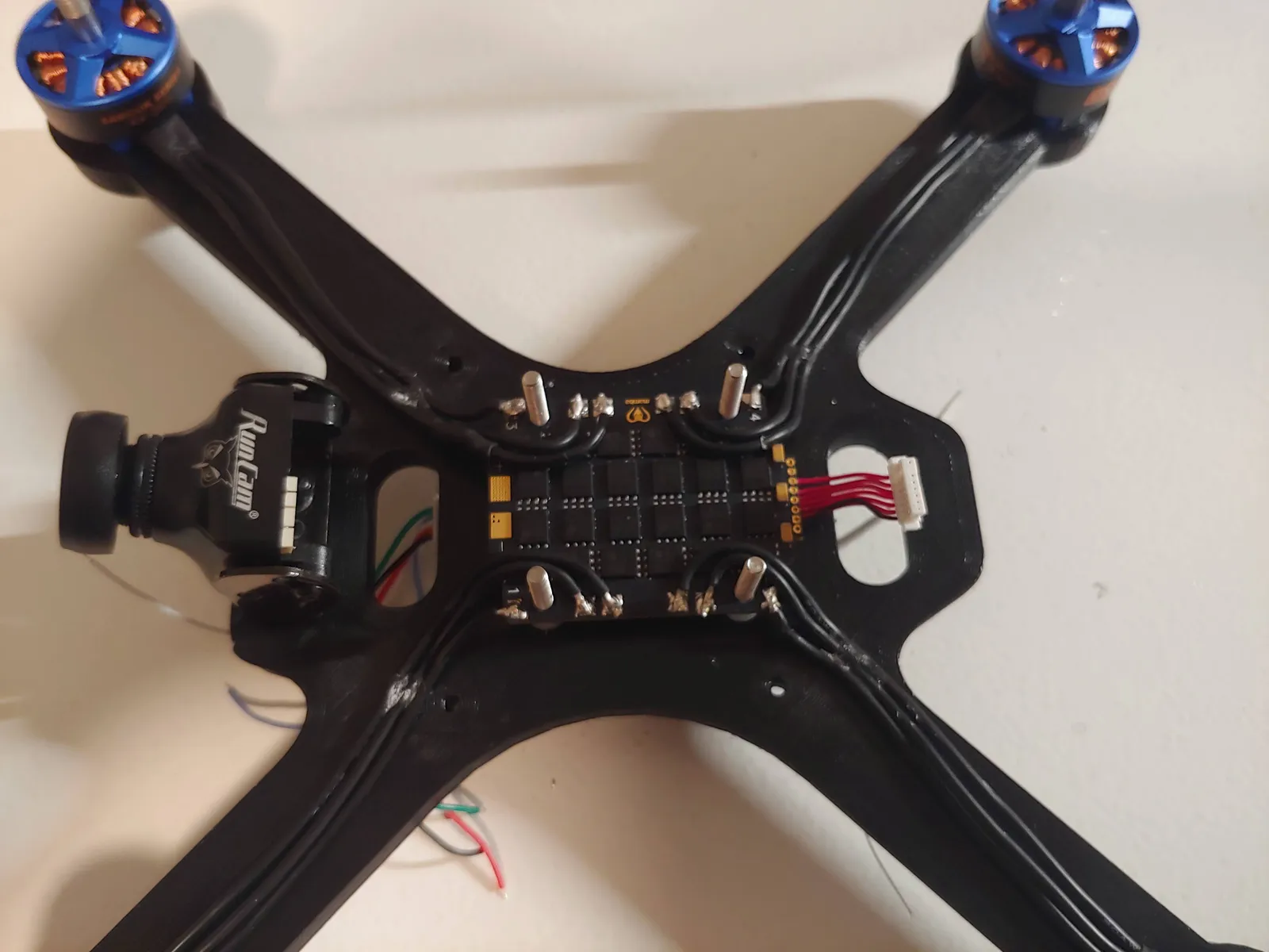 Starting work on the electronics with the ESC wiring