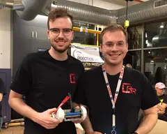 Thumbnail: Benji Miller (left) and myself (right) at ARC: Roborumble 2024